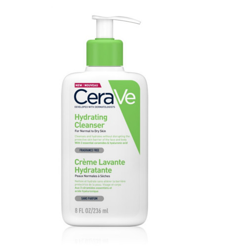 CeraVe (Hydrating Cleanser) Cleansing Emulsion (Hydrating Cleanser) 473ml makiažo valiklis