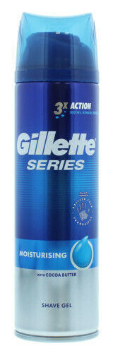 Gillette Moisturizing shaving gel Gillette Series (Antioxidant) 200 ml 200ml priemonė skutimuisi