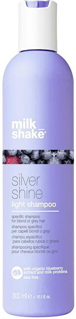 Milk Shake Silver Shine Shampoo for Gray Hair (Light Shampoo) 1000ml &scaron;ampūnas