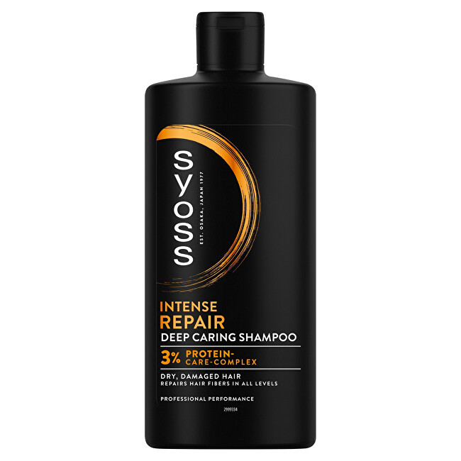 Syoss Regenerating shampoo for dry and damaged hair Intense Repair Shampoo 440ml &scaron;ampūnas