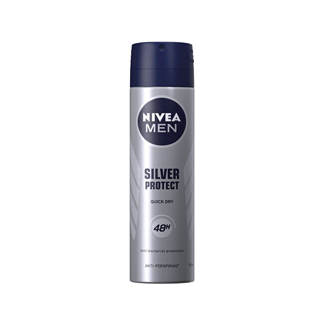 Nivea Antiperspirant Spray for Men Silver Protect Dynamic Power 150 ml 150ml Vyrams