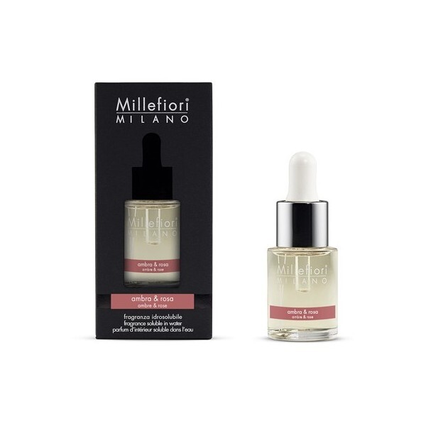 Millefiori Milano Aroma oil Amber & Rose 15 ml 15ml namų kvapas