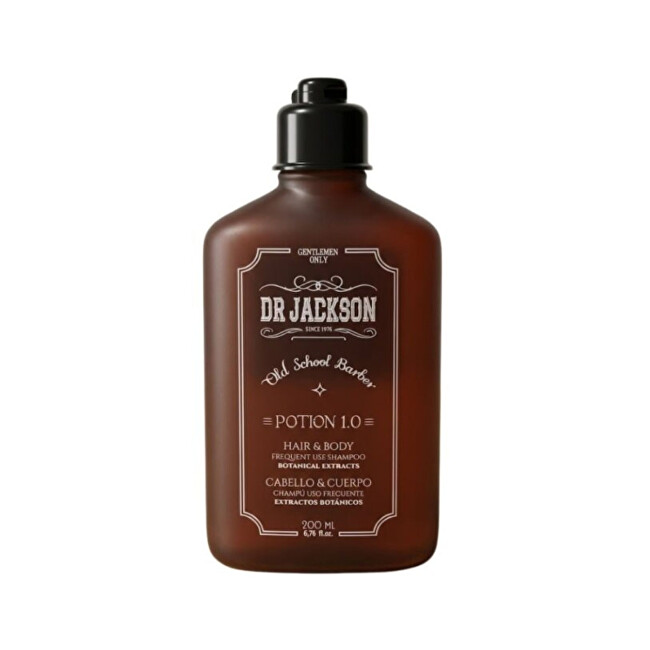 Dr.Jackson Men's hair and body shampoo Potion 1.0 Hair Body & Shampoo 200 ml 200ml &scaron;ampūnas