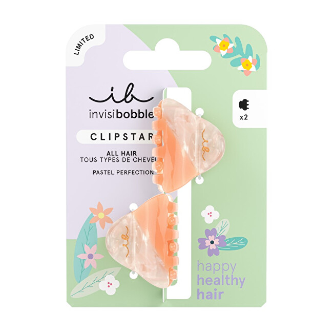 Invisibobble Hair clip Clipstar Easter Pastel Perfection 2 pcs plaukų formavimo prietaisas