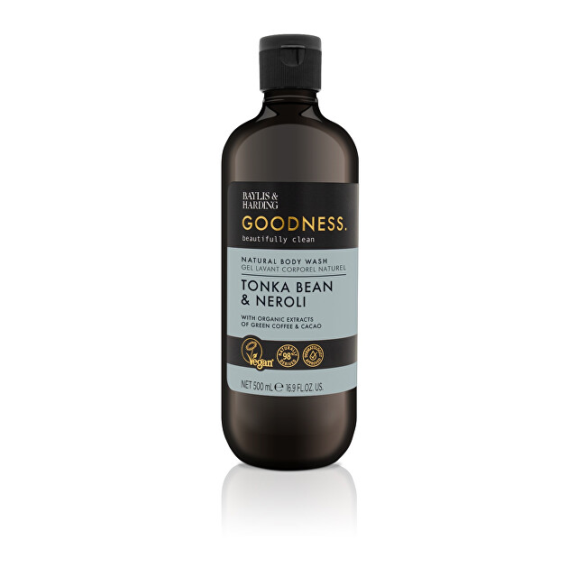 Baylis & Harding Tonka Bean & Neroli Body Wash Shower Gel 500 ml 500ml Moterims