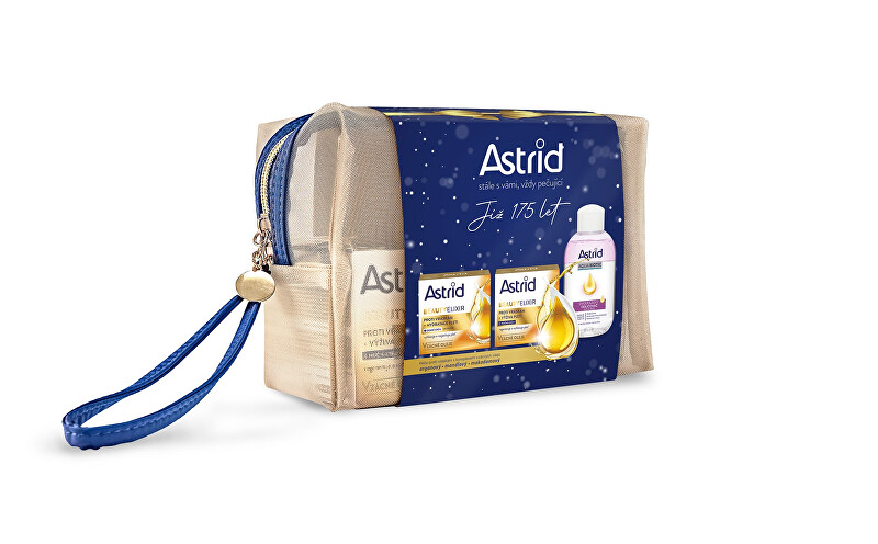 Astrid Beauty Elixir skin care gift set vietinės priežiūros priemonė