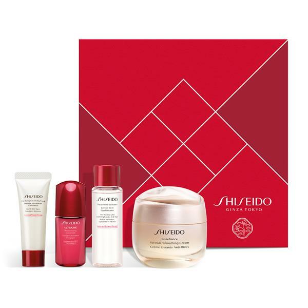 Shiseido Benefiance skin care gift set vietinės priežiūros priemonė