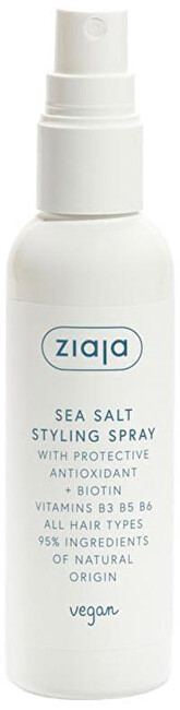 Ziaja Styling spray for hair Sea Salt (Styling Spray) 90 ml 90ml priemonė plaukų apimčiai