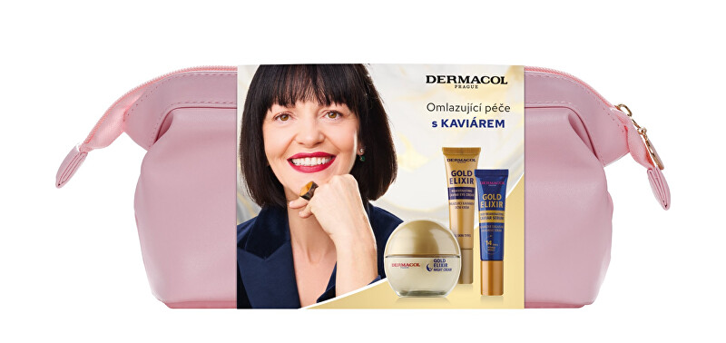 Dermacol Gold Elixir Gift Set vietinės priežiūros priemonė