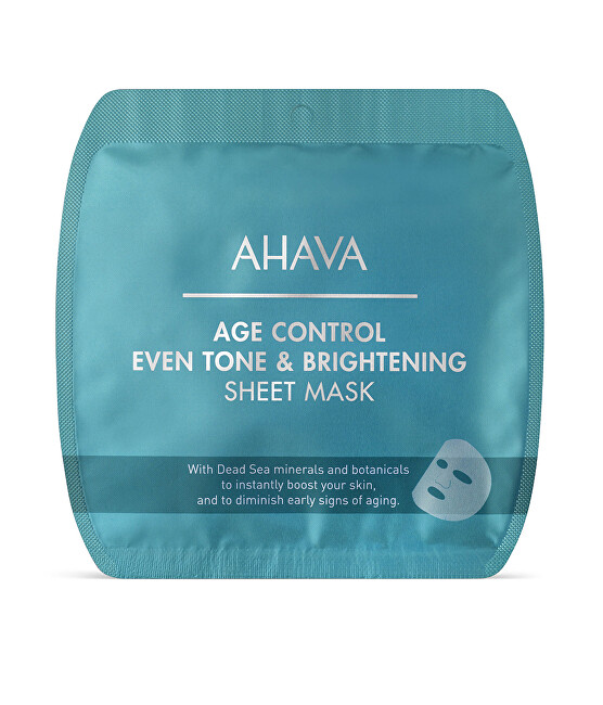 AHAVA Age Control Even Tone & Brightening Sheet Mask 17 g Moterims