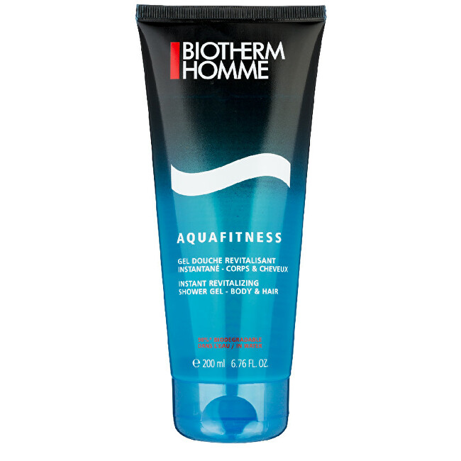 Biotherm Revita licking shower gel for body and hair Aquafitness ( Revita lizing Shower Gel) 200 ml 200ml šampūnas