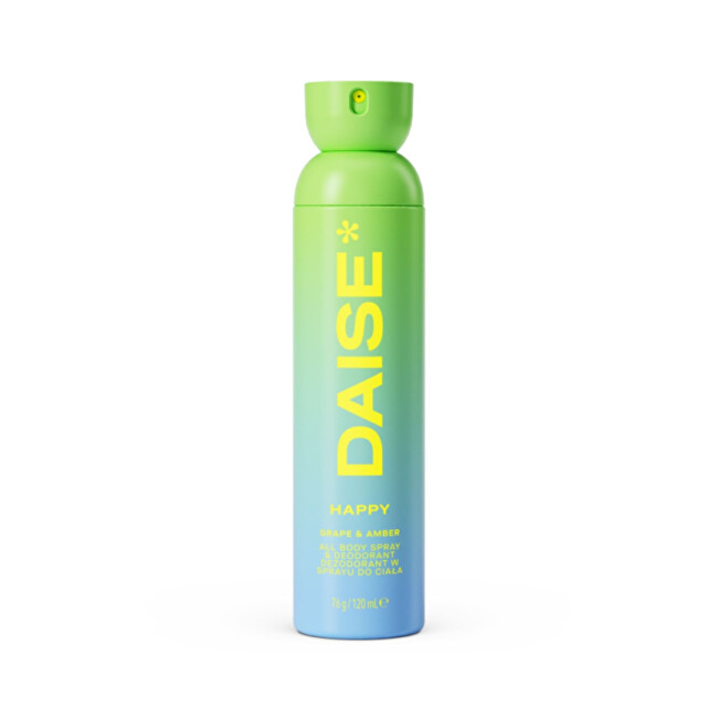 Daise Happy Body Spray & Deodorant 120 ml 120ml dezodorantas