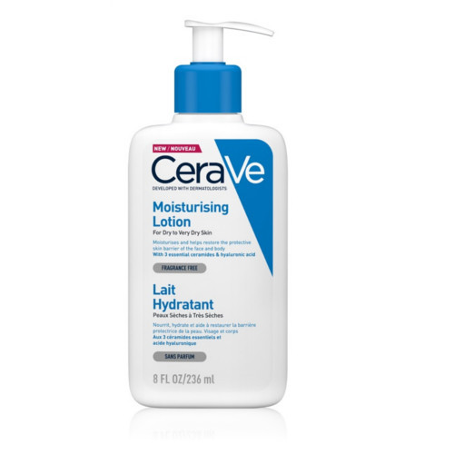 CeraVe Hydrating Milk for Dry to Very Dry Skin (Moisturising Lotion) 236ml Unisex