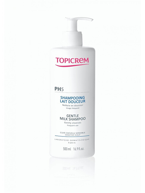 Topicrem (Gentle Milk Shampoo) PH5 500 ml 500ml šampūnas