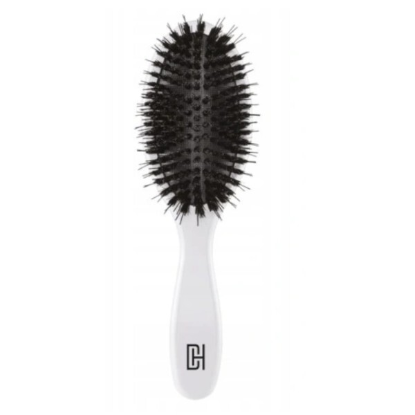 Balmain Extension Brush White biała owalna szczotka do włosów przedłużanych Moterims
