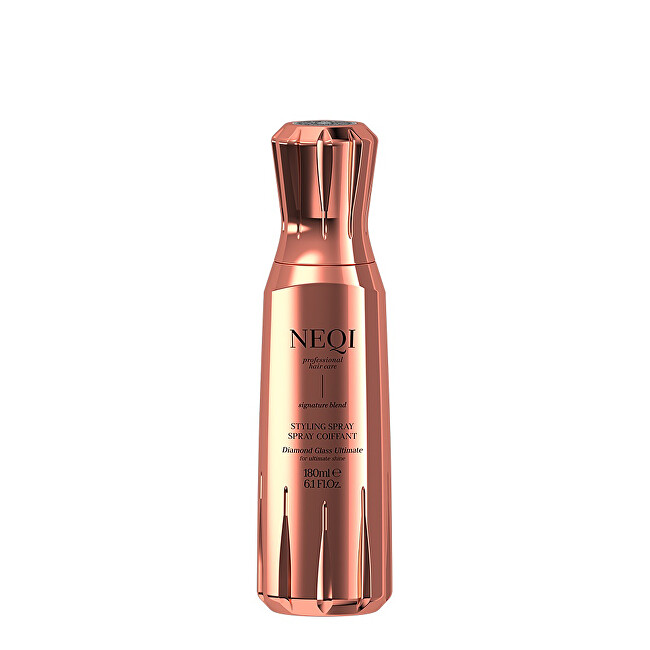 NEQI Styling spray for hair shine Diamond Glass Ultimate Spray 180 ml 180ml plaukų apsauga nuo kar&scaron;čio