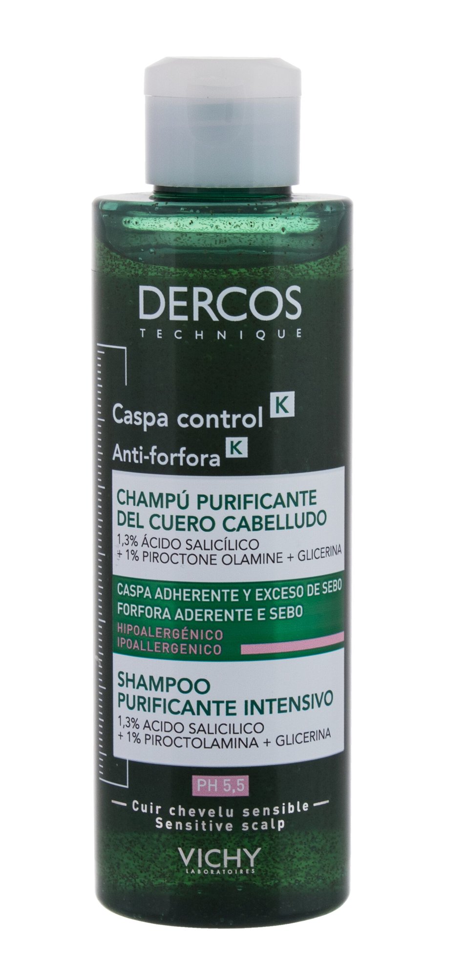 Vichy Dercos Anti-Dandruff Deep Purifying 250ml šampūnas