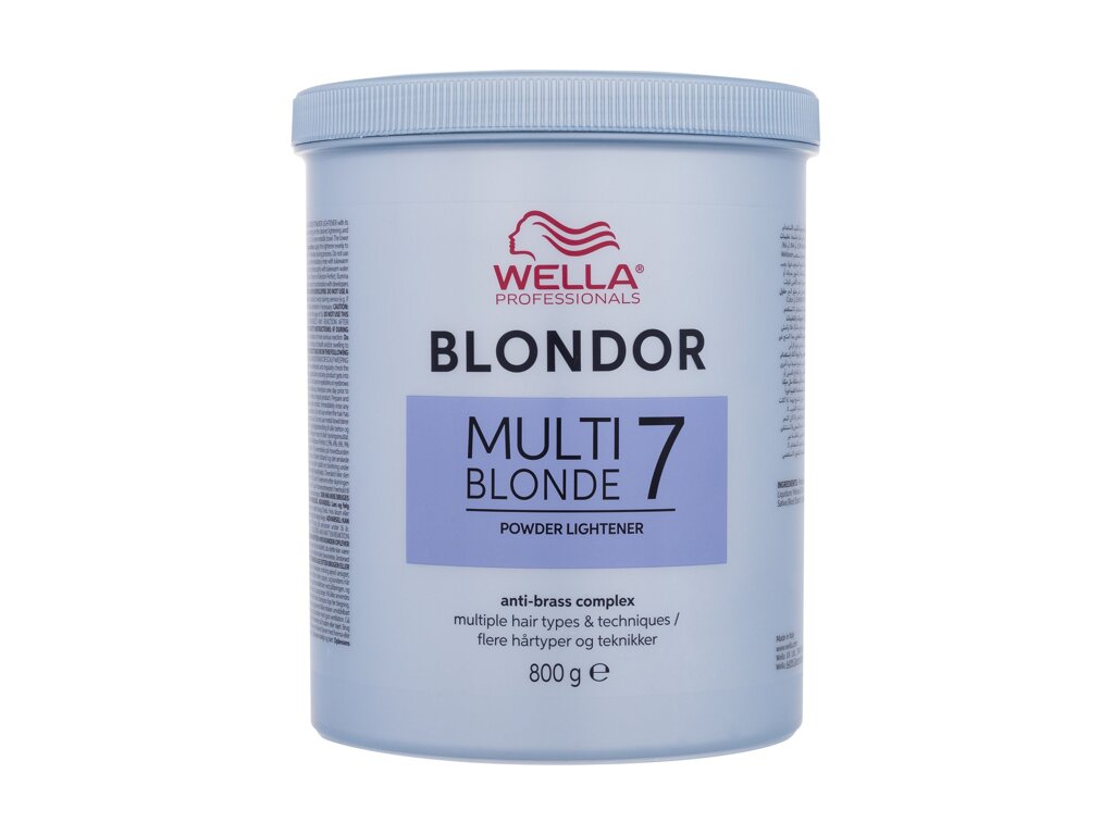 Wella Professionals Blondor Multi Blonde 7 800g moteriška plaukų priemonė