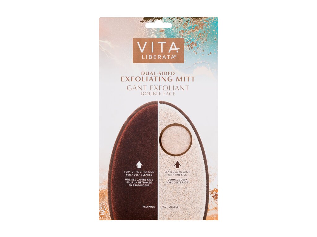 Vita Liberata Dual-Sided Exfoliating Mitt 1vnt kūno pilingas