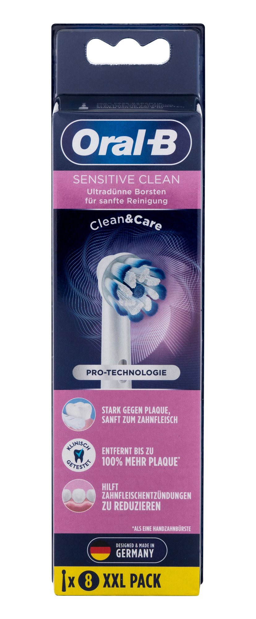 ORAL-B Sensitive Clean Brush Heads 8vnt Unisex Dantų šepetėliai