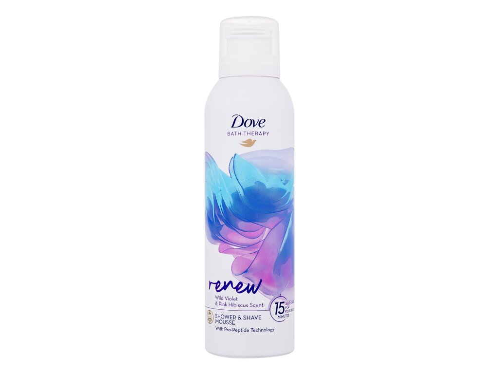 Dove Bath Therapy Renew Shower & Shave Mousse 200ml dušo putos