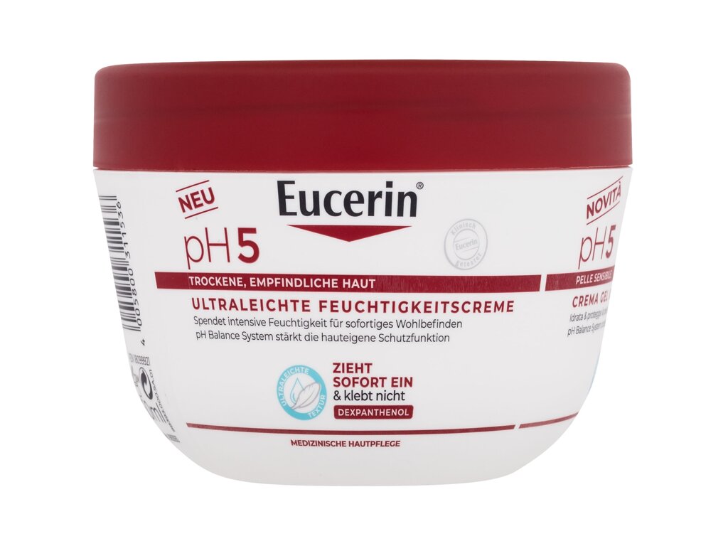 Eucerin pH5 Light Gel Cream 350ml kūno kremas