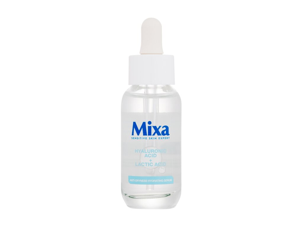Mixa Hyaluronic Acid + Lactic Acid Anti-Dryness Hydrating Serum 30ml Veido serumas