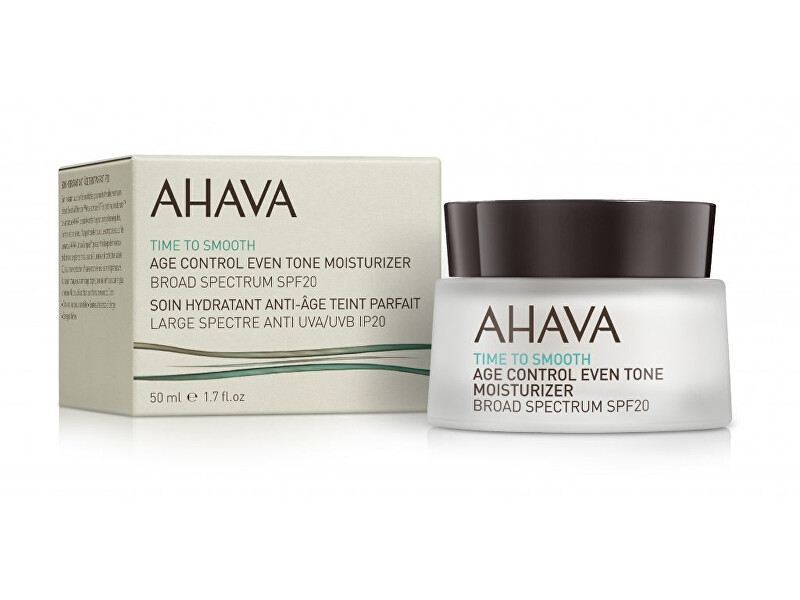 AHAVA Day skin cream SPF 20 (Age Control Even Tone) 50 ml 50ml vietinės priežiūros priemonė
