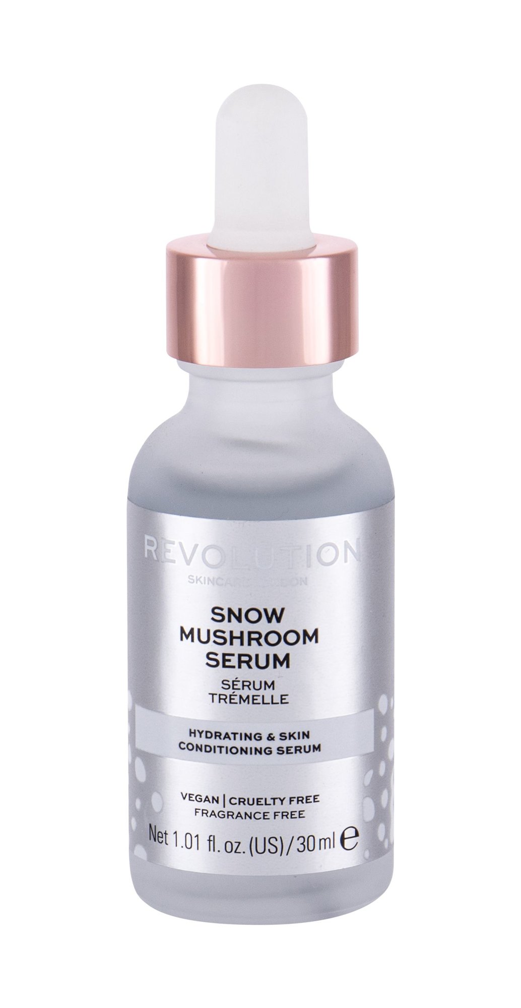 Makeup Revolution London Skincare Snow Mushroom 30ml Veido serumas
