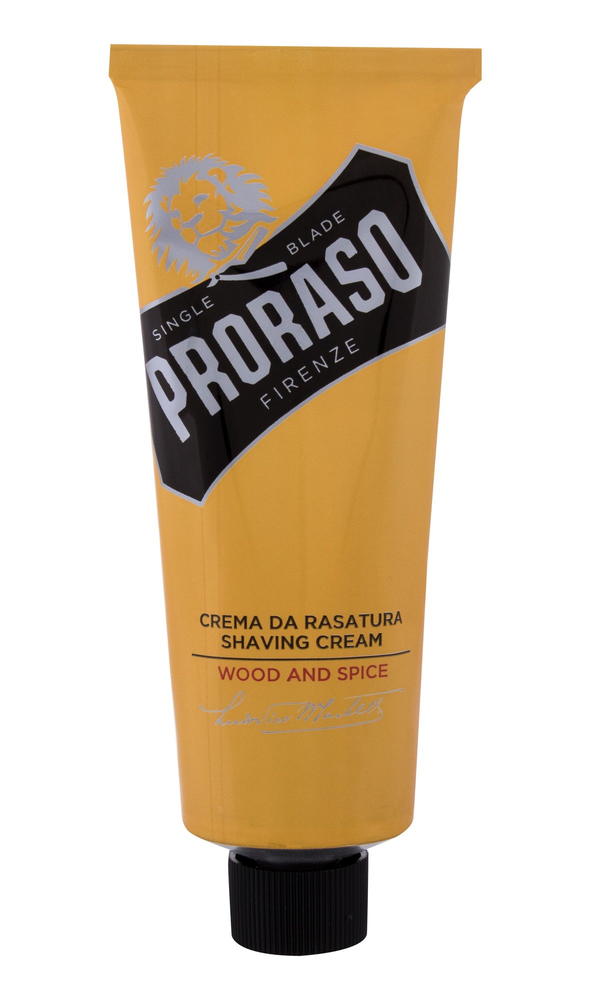 PRORASO Wood & Spice Shaving Cream 100ml skutimosi kremas