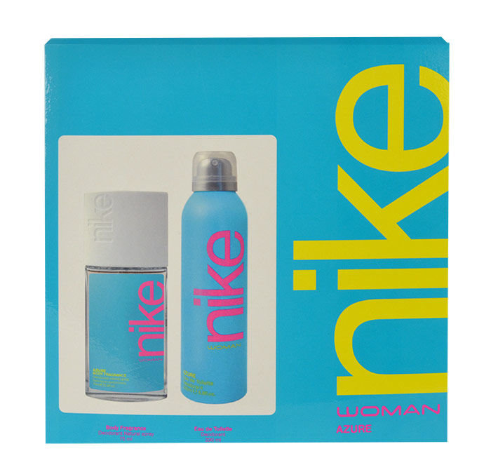Nike Azure Woman 75ml Dsp 75ml + 200ml Deodorant dezodorantas Rinkinys