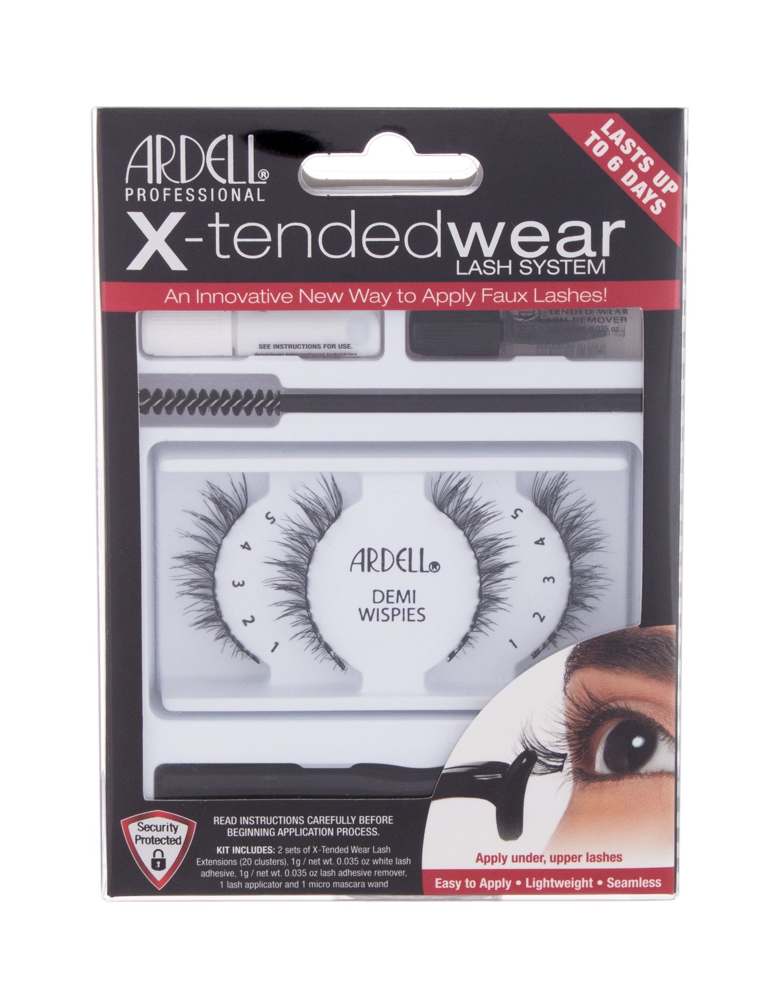 Ardell X-Tended Wear Lash System 1vnt dirbtinės blakstienos