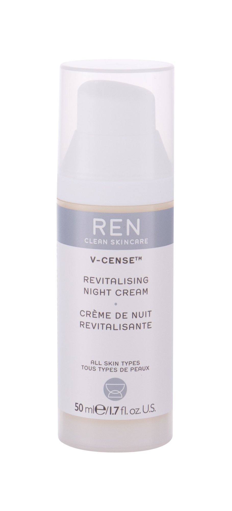 Ren Clean Skincare V-Cense Revitalising 50ml naktinis kremas