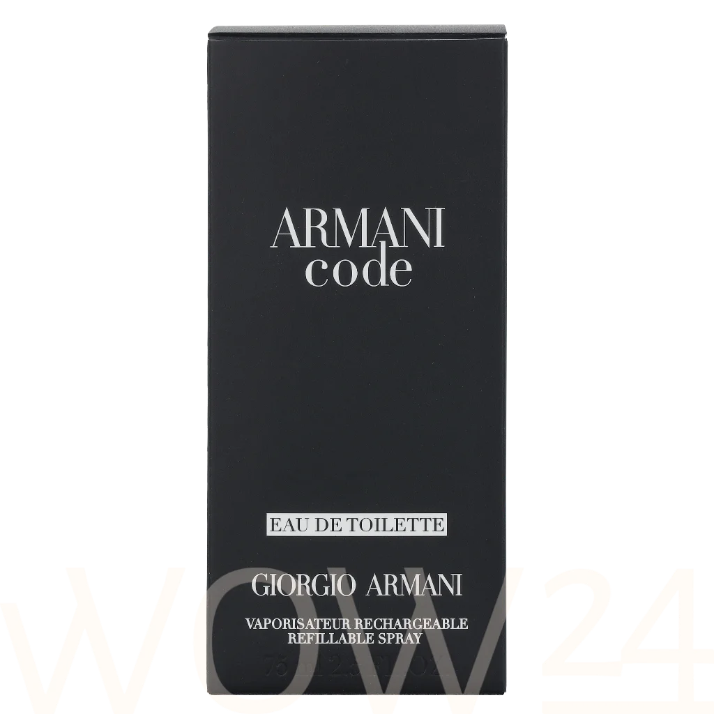 Armani Armani Code Pour Homme Edt Spray 75 ml Kvepalai Vyrams EDT