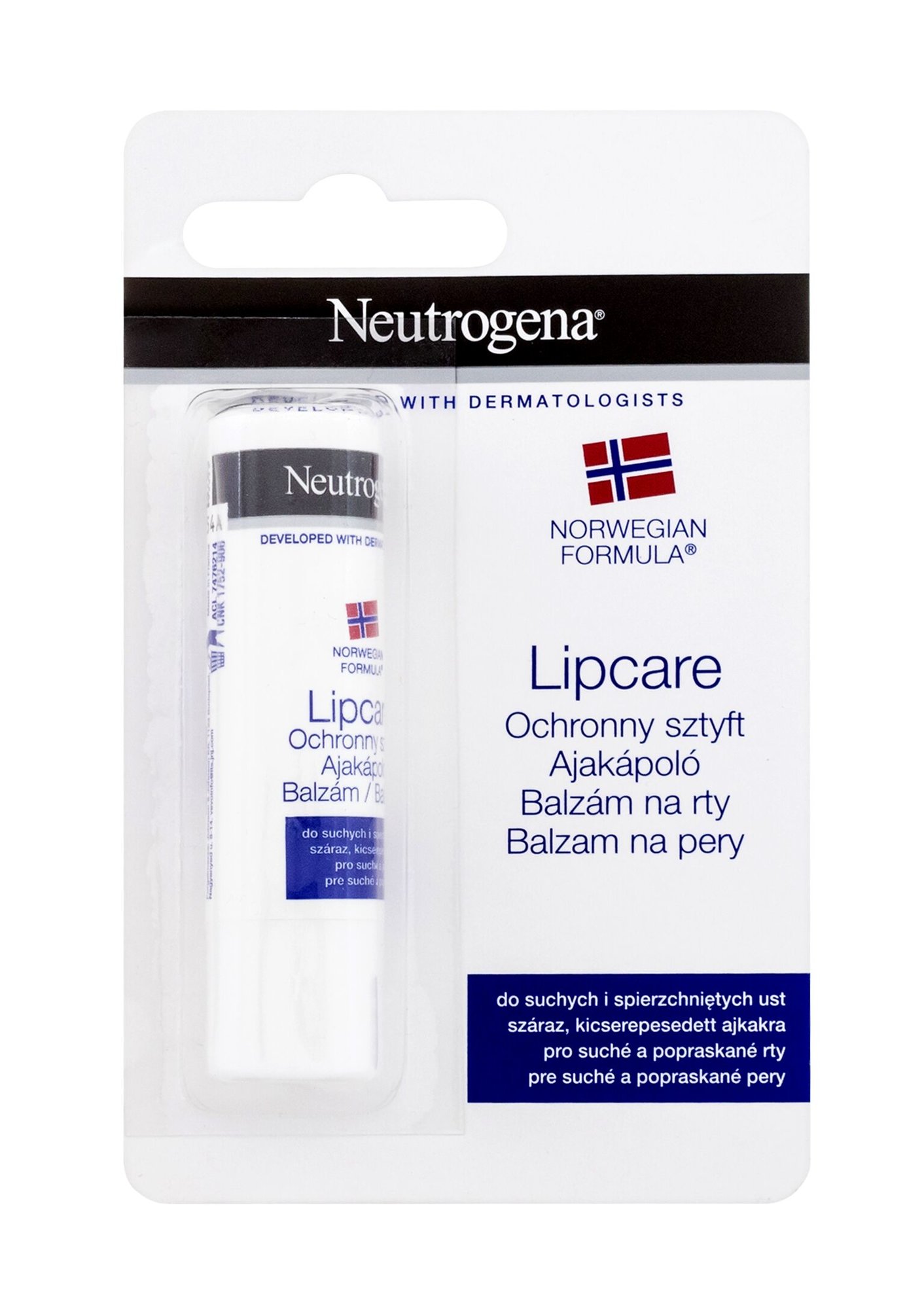 Neutrogena Norwegian Formula Lipcare 4,8g lūpų balzamas