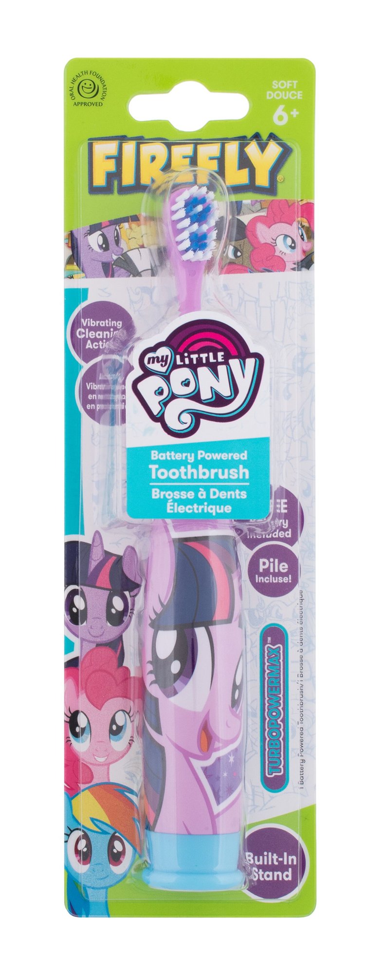 My Little Pony Toothbrush Battery Powered 1vnt dantų šepetėlis