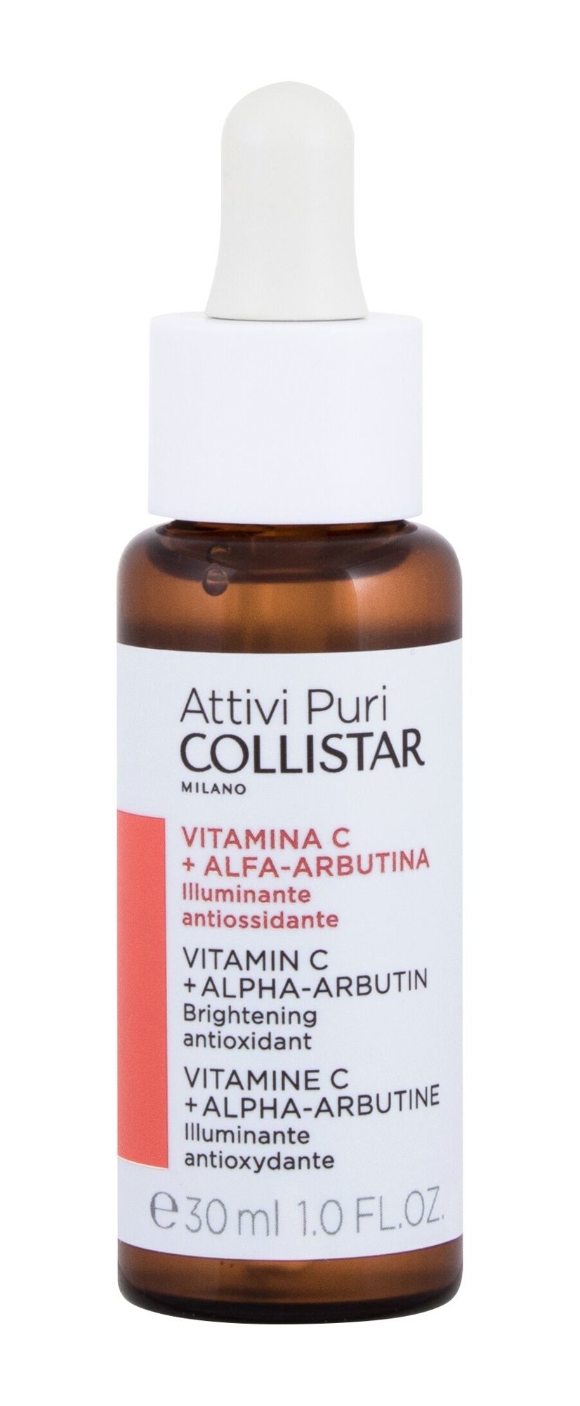 Collistar Pure Actives Vitamin C + Alpha-Arbutin 30ml Veido serumas