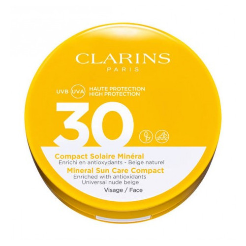 Clarins Compact toning fluid for face SPF 30 ( Mineral Sun Care Compact) 15 g Unisex