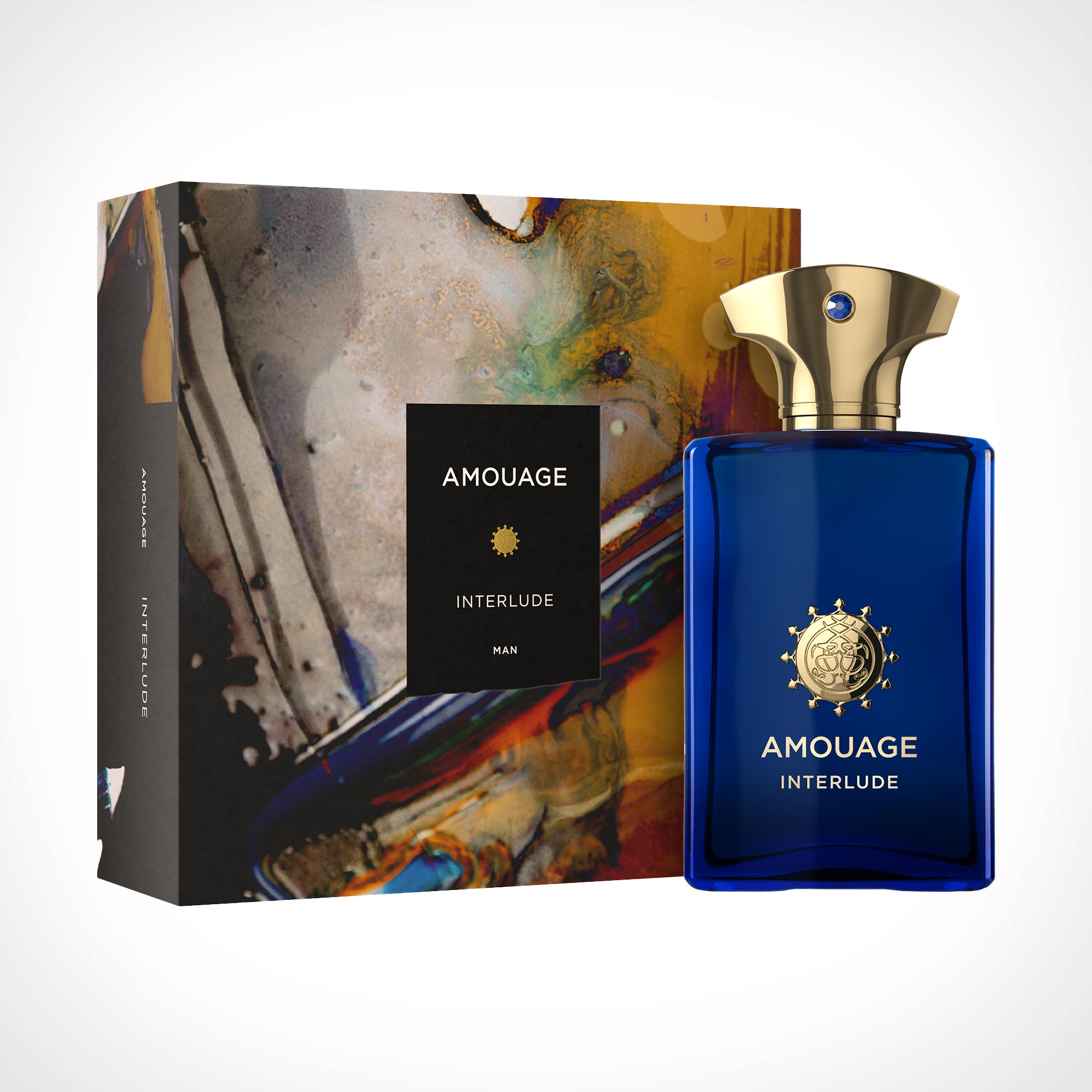 Amouage Interlude Man EDP 5ml Atomaizeris Buteliukas su lipduku