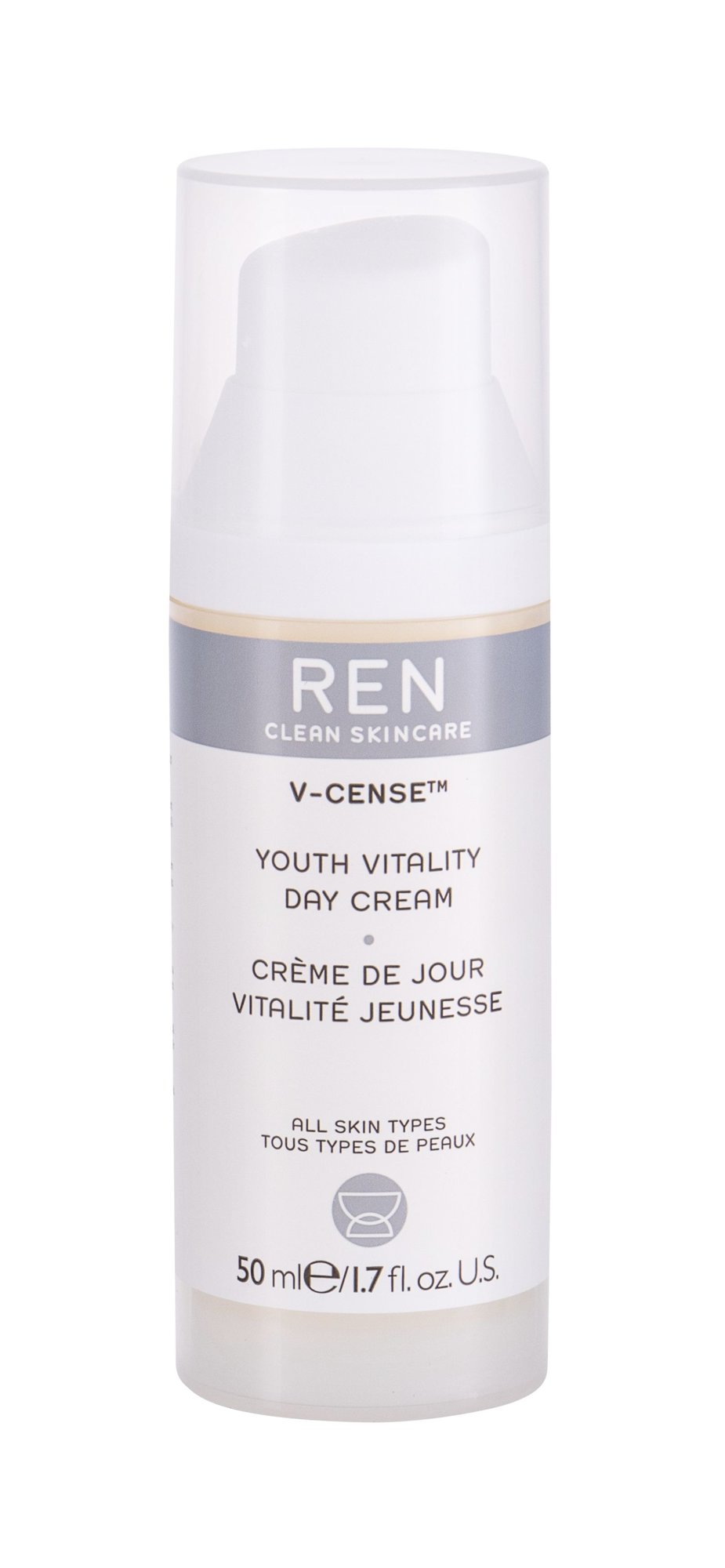 Ren Clean Skincare V-Cense Youth Vitality 50ml dieninis kremas