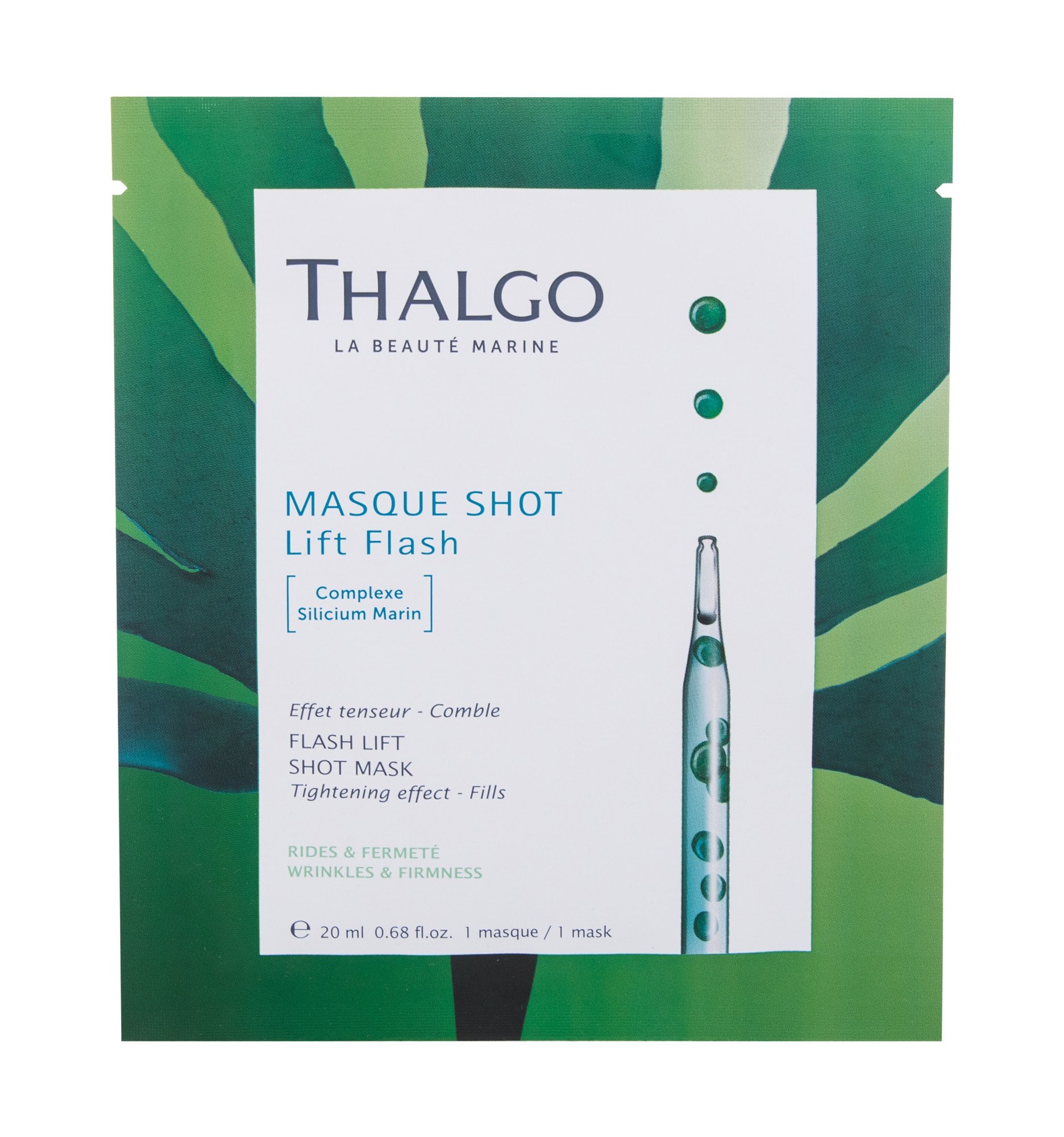 Thalgo Shot Mask Flash Lift 20ml Veido kaukė