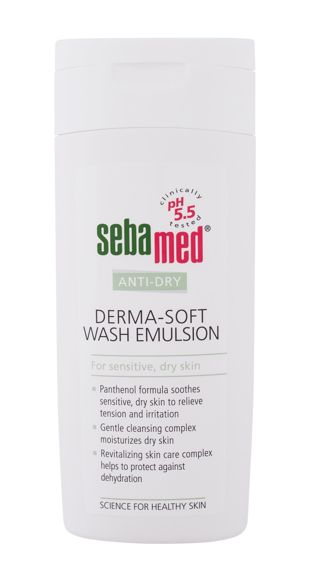 SebaMed Anti-Dry Derma-Soft Wash Emulsion 200ml dušo želė