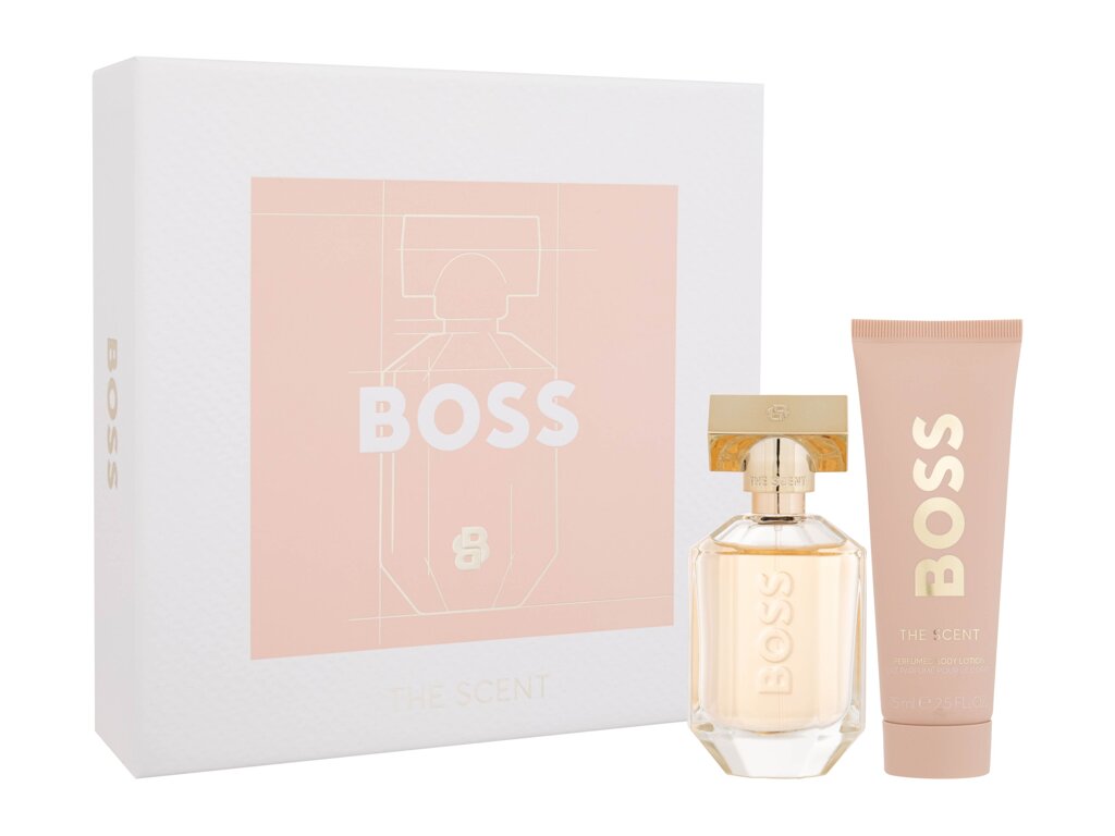 Hugo Boss Boss The Scent 2016 50ml EDP 50 ml + Body Lotion 75 ml kvepalai Moterims EDP Rinkinys