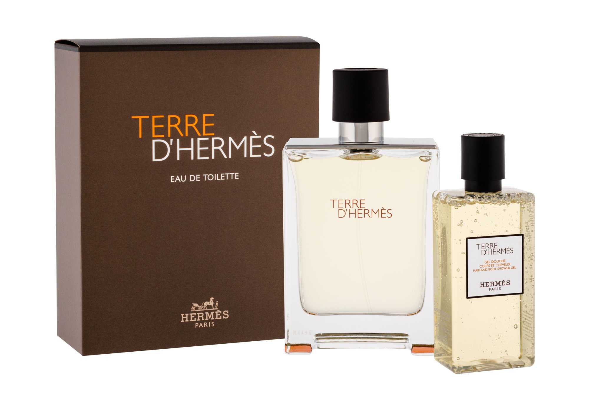Hermes Terre D´Hermes 100ml Edt 100 ml + Shower Gel 80 ml Kvepalai Vyrams EDT Rinkinys