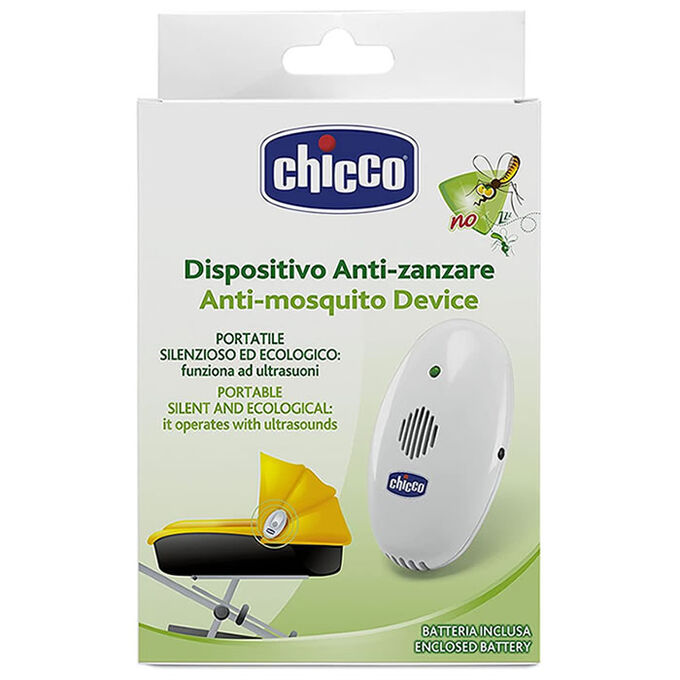 Chicco Ultragarsinis nešiojamas prietaisas nuo uodų ir kt. vabzdžių 1 vnt repelentas