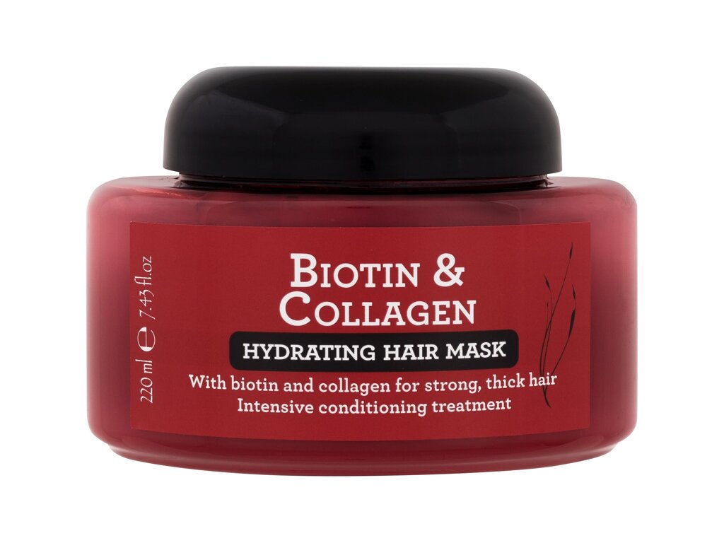 Xpel Biotin & Collagen Hydrating Hair Mask 220ml plaukų kaukė