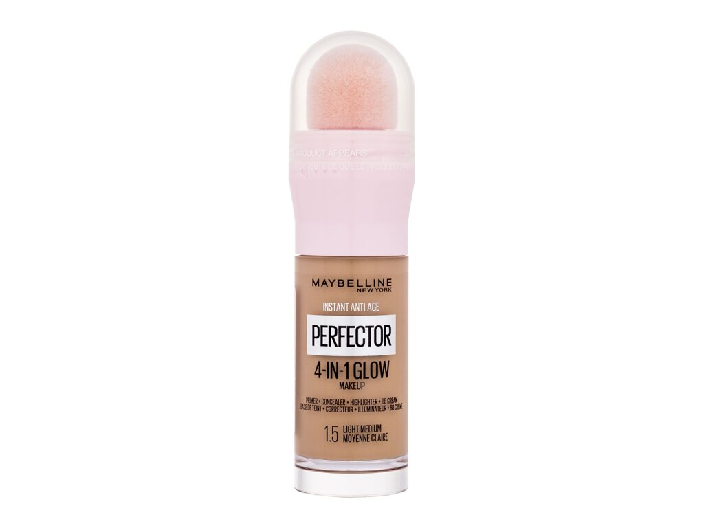 Maybelline Instant Anti-Age Perfector 4-In-1 Glow 20ml makiažo pagrindas