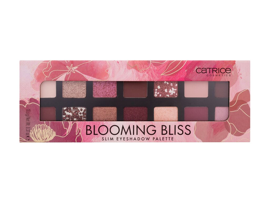 Catrice Blooming Bliss Slim Eyeshadow Palette 10,6g šešėliai