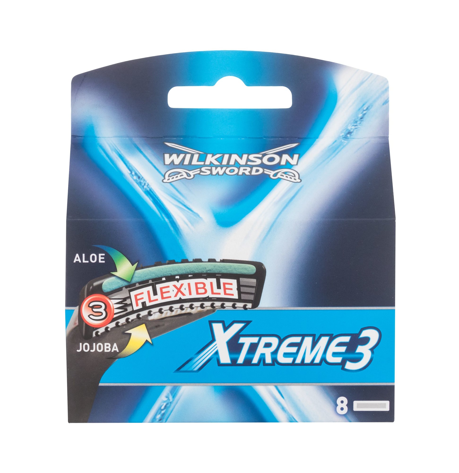 Wilkinson Sword Xtreme 3 8vnt skustuvo galvutė