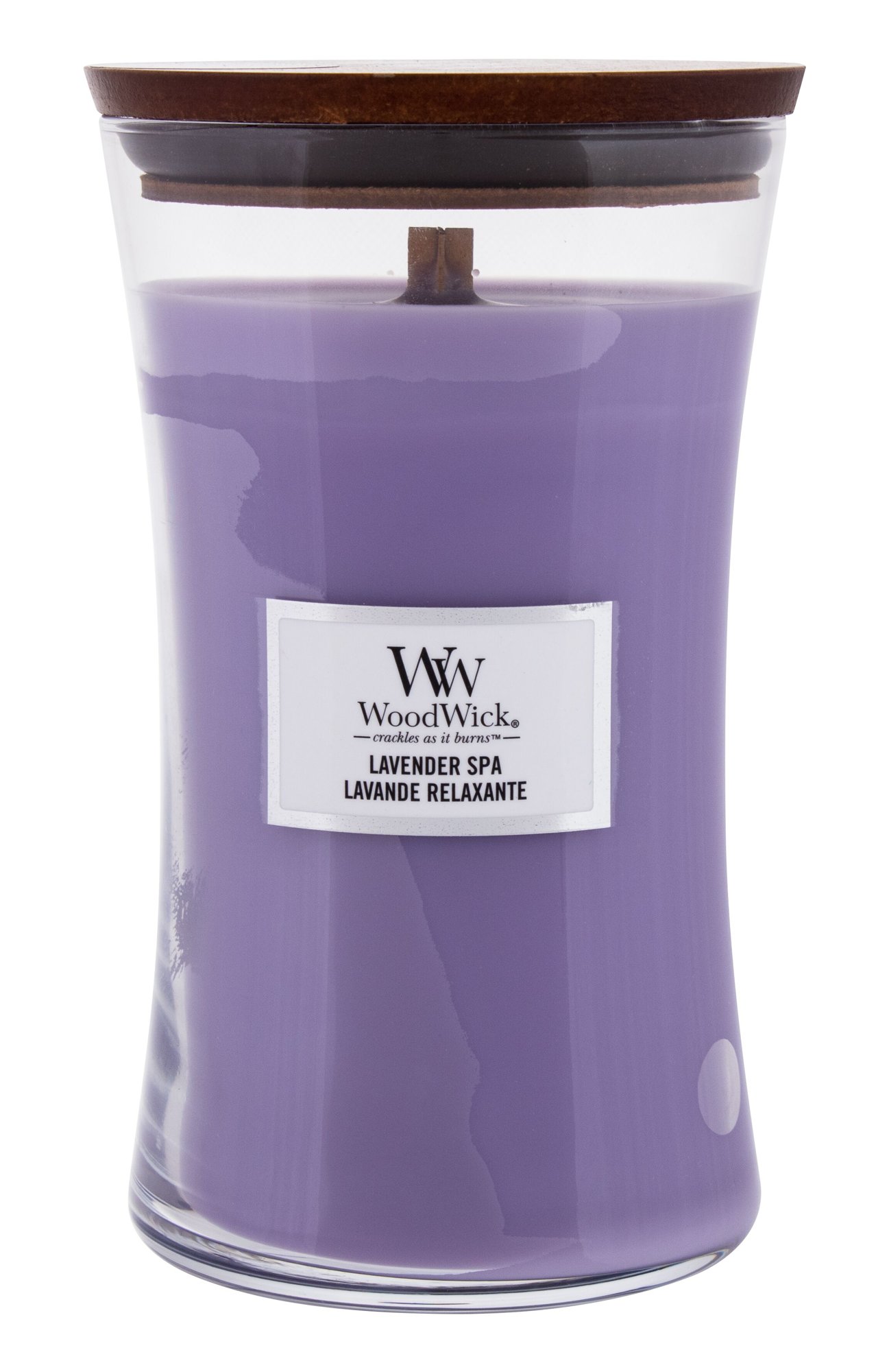 WoodWick Lavender Spa 610g kvepianti žvakė